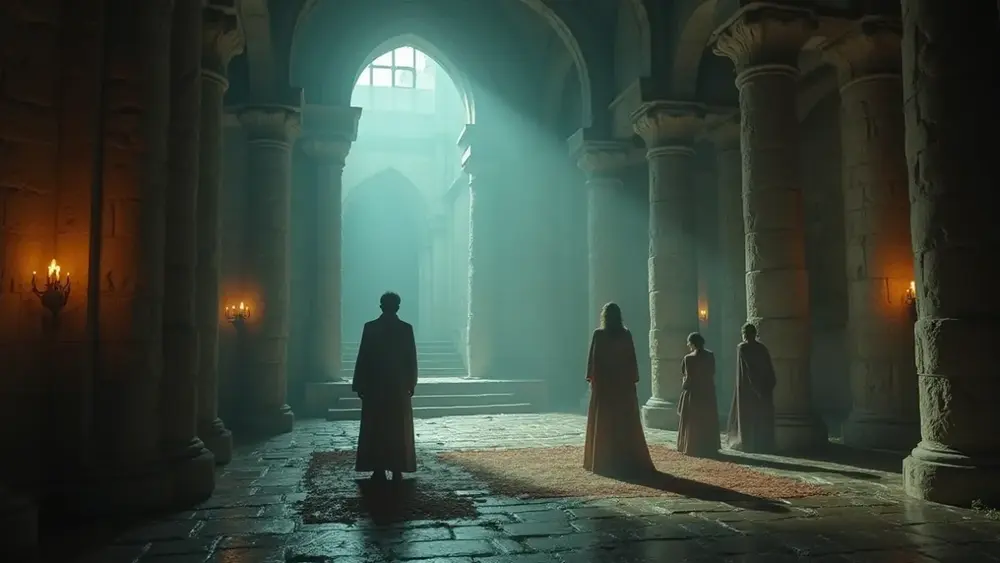 Como os cenários de filmes medievais são construídos hoje