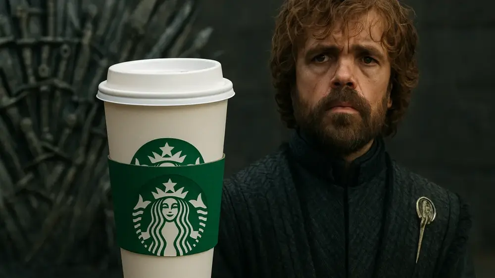 Erro Épico: Copo de Starbucks em Game of Thrones?