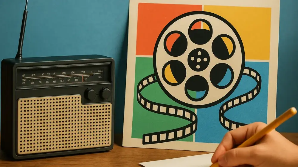 Filmes sobre rádios estudantis e projetos escolares criativos