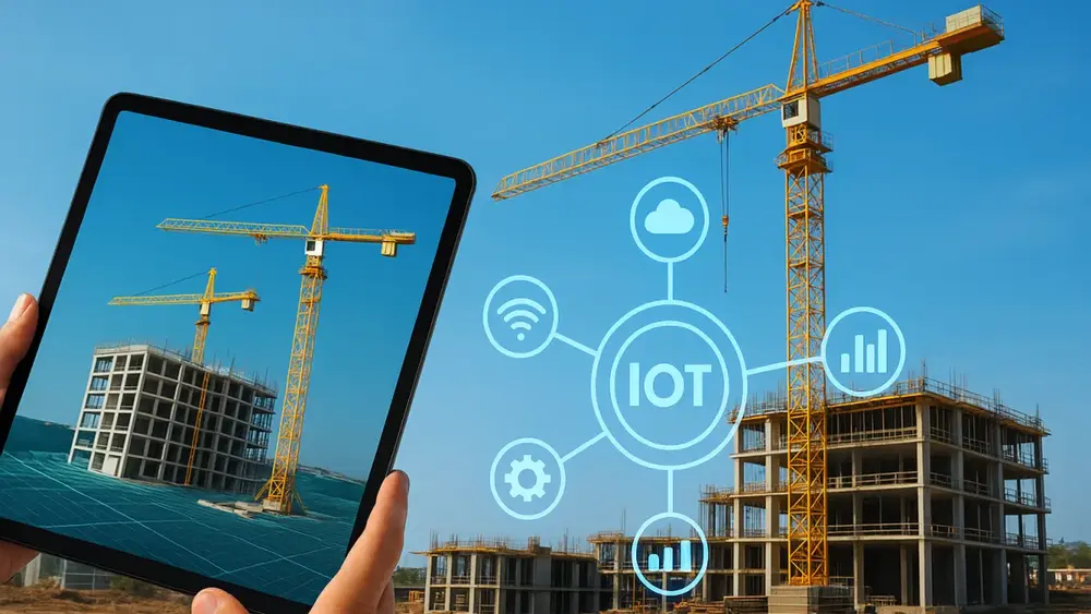 Gêmeos digitais IoT para monitoramento de obras