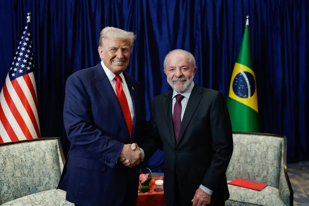 Lula e Trump se encontram nos EUA nesta quinta