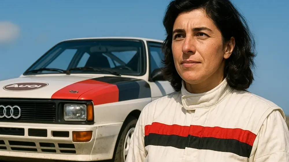 Michele Mouton Rali pioneira mulher automobilismo Audi Quattro