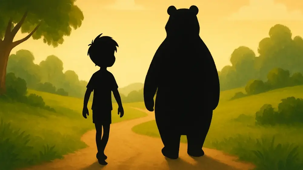 Mogli: A magia de ‘Bare Necessities’ no clássico filme Disney.