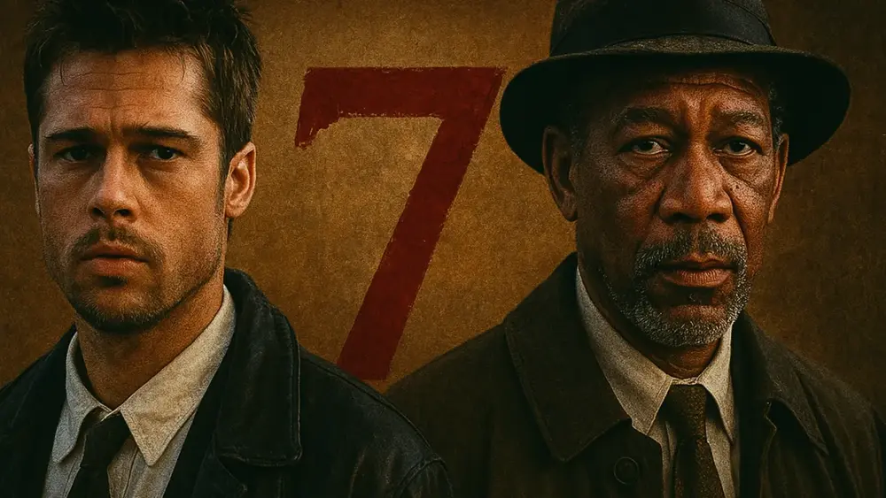 Seven Pecados Capitais David Fincher Brad Pitt Morgan Freeman