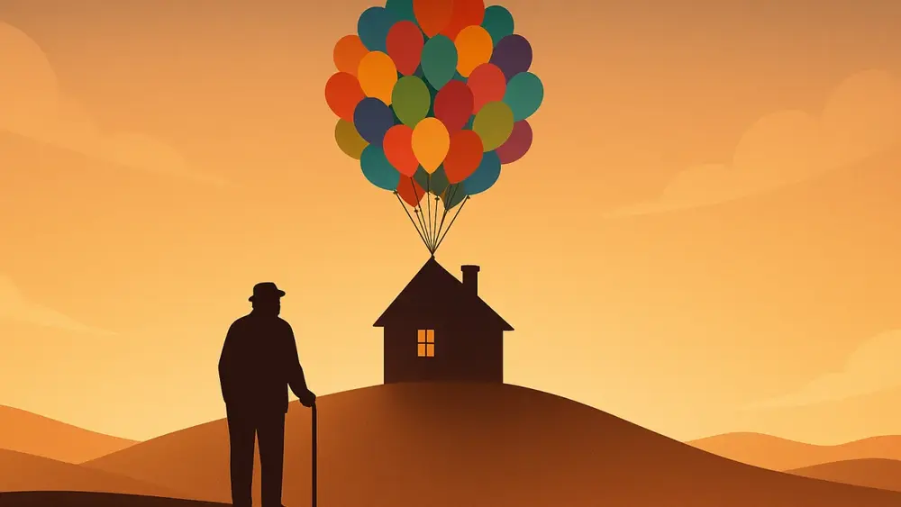 Up: Altas Aventuras, Carl e a emocionante jornada dos balões Pixar